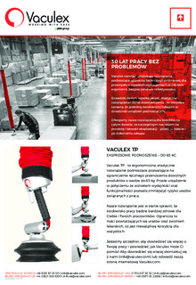 piab,vaculex,rozwiązania,podnoszące,technika,próżniowa